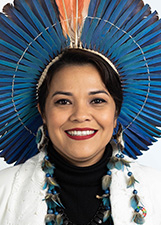 Foto oficial de Ingrid Sateré-Mawé